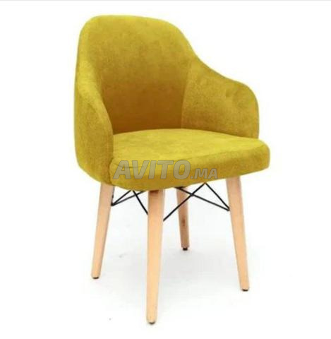 Chaises en Tissu Anti-Tâche - PROMOTION FLASH