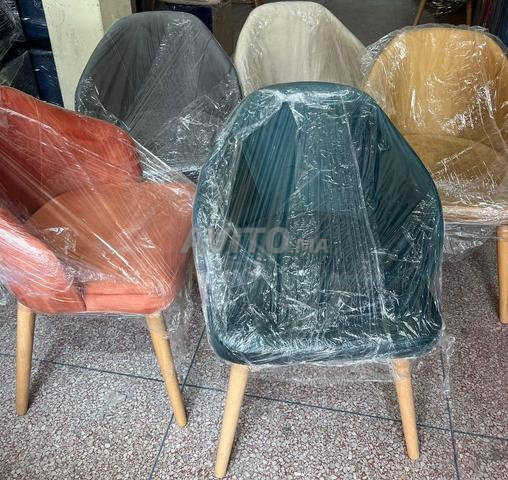 Chaises en Tissu Anti-Tâche - PROMOTION FLASH