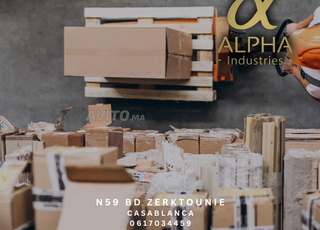 Dépôt de stockage à louer à la zone industrielle