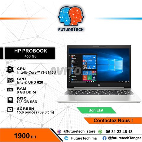 Hp ProBook 450 G6 i3 8th