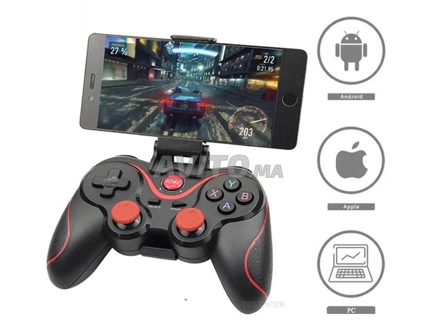 Manette de jeu Terios T3 Bery sasn fil Bluethoot 