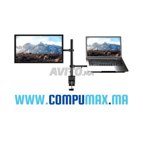 SUPPORT de Bureau pour ECRAN et PC Portable