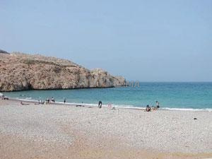 terrain sur la plage