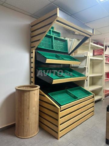 Etageres et rayonnage & Frigo Supermarché