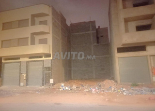 Terrain commerce façade EST R2 à Mohammedia  