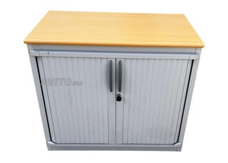 Armoire steelcase gris promo 80x74cm