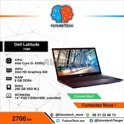 Dell latitude 7490 i5 8th