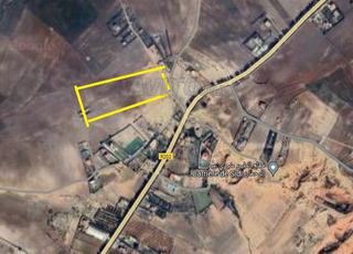 ارض على طريق الباراج 5 كلم على المدينة