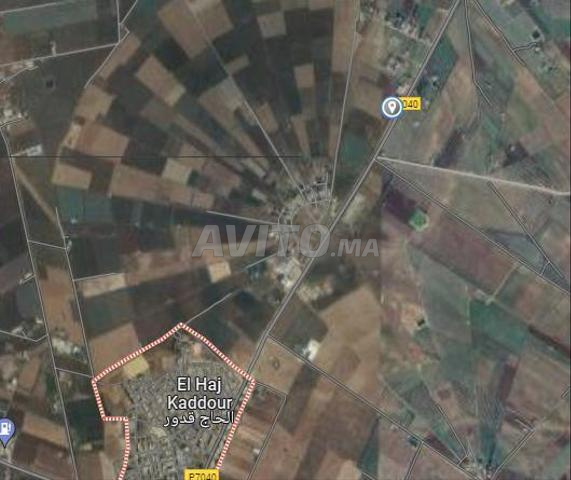 Terrain titré à vendre à Haj kaddour- Meknès.