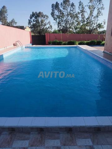 grande villa avec piscine pour famille à safi