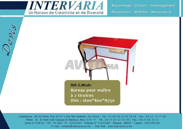 ***mobiliers scolaires Ngump6857 - 2