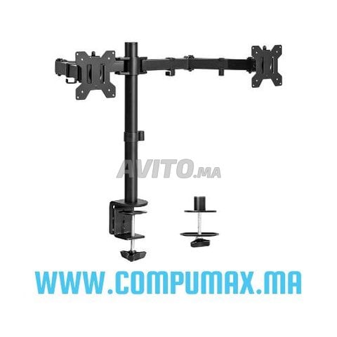 SUPPORT BUREAU DOUBLE ECRAN