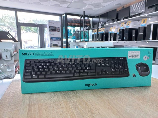 Logitech MK270 Clavier et Souris Sans FIL (AZERTY)