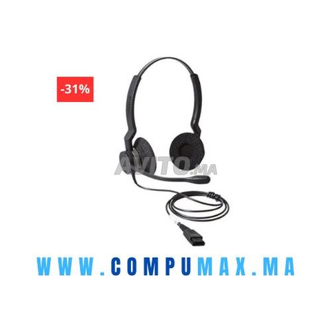 Jabra BIZ 2300 USB Duo Casque filaire