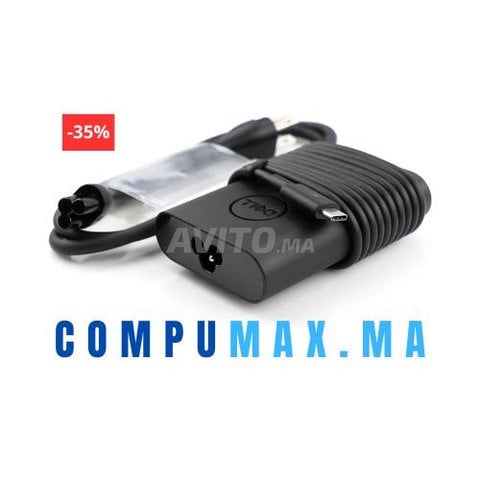 Chargeur Type-C 65W pour DELL (Neuf)