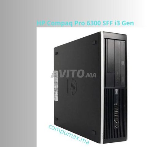 HP Compaq Pro 6300 SFF i3 Gen 3/4Go/250Go HDD 