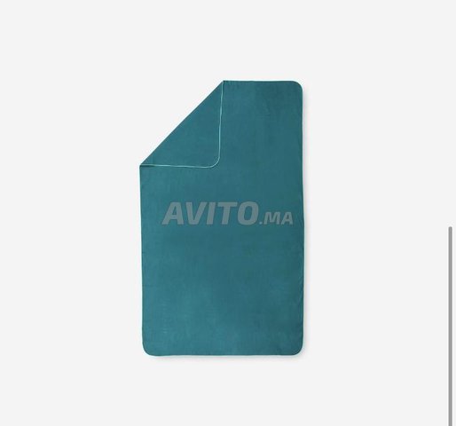 Serviette microfibre taille XL 110/175 cm vert/ble