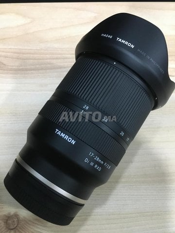 Tamron  17-28 mm F2.8 Di III RXD  Monture Sony FE