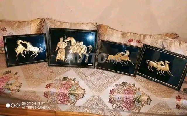 4 tableau de cheval collection N. ben gebara