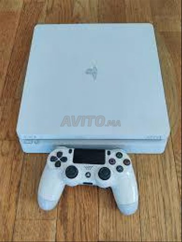 PS4 slim 1 TO blanche 