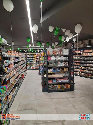 ÉTAGER  SUPERMARCHÉ  رفوف السوبر ماركت