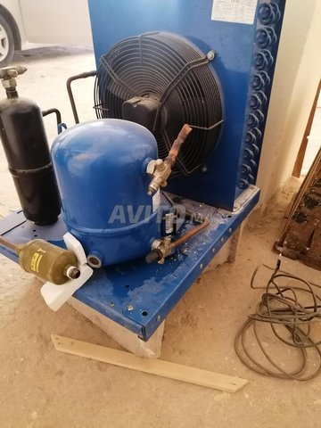 moteur et évaporateur chambre froide