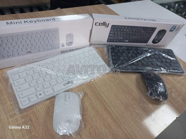 Celly Mini clavier et souris sans fil (NEUFS)