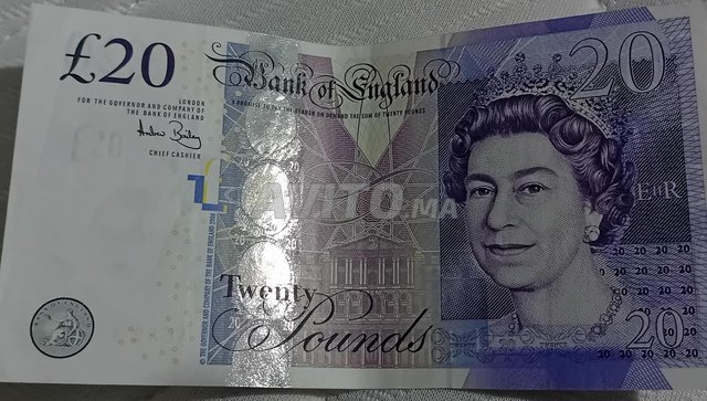 livre sterling 20 pounds de 2006