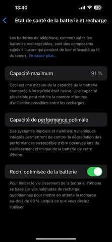 iPhone 14pro max avec fil original 