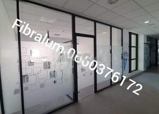 Tous les travaux d'aluminium et placo plâtre BA13