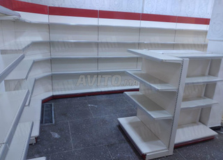 rayonnage super marche 