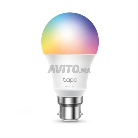 lampe LED 60W  multicolore via application 