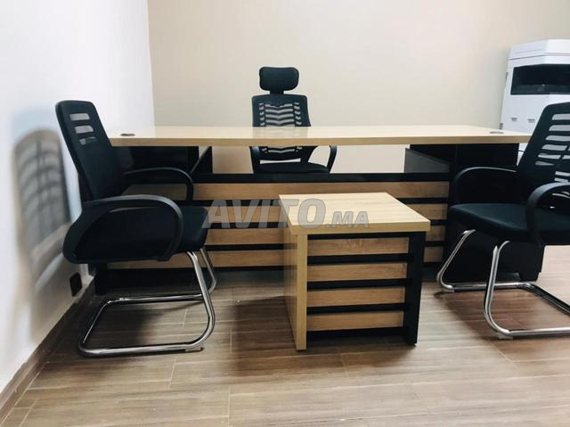 fabrication bureau en bois / semi métallique - 2