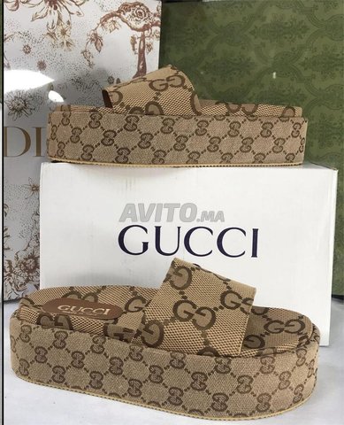 Gucci compensées best sale