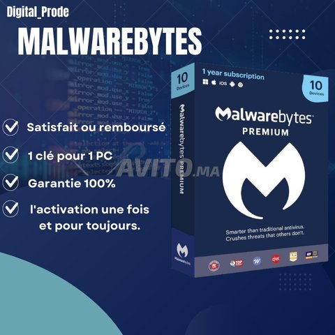 Malwarebytes pour 1 PC 