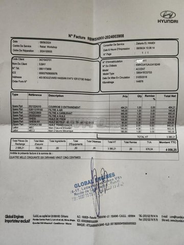 Hyundai Accent occasion Diesel Modèle 2018