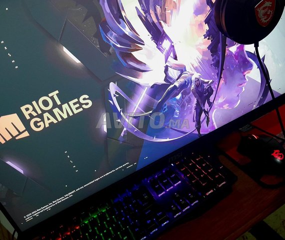Pc Gamer GTX 1650 Avec Ecran Msi 180 Hz