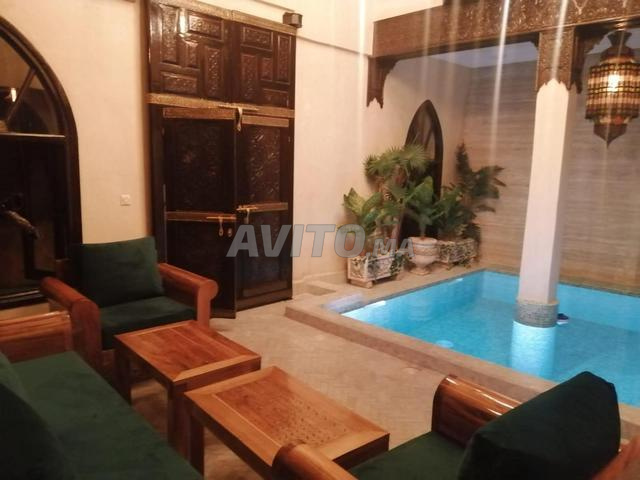 RIad meublé a loué par jour au coeur du Marrakech 