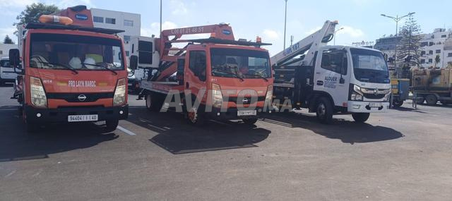 Location de camions Nacelle de 16 m à 24 m