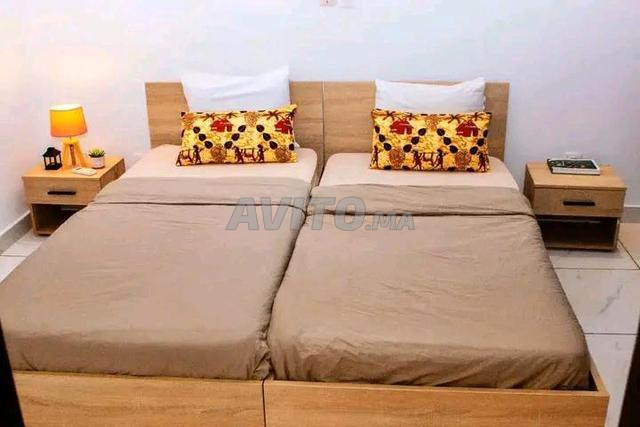 Appartement à louer quotidiennement à 9 minutes de la place Jemaa el-Fna