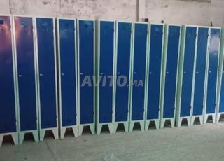 خزانة ملابس معدنية بباب واحد وقفل