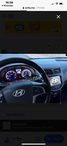 Hyundai Accent occasion Diesel Modèle 2018