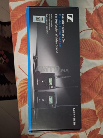 Micro cravate sans fil. Sennheiser EW 100 ENG G4 A
