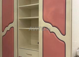 chambre fille complète en bois