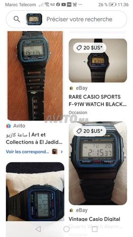 montre Casio 