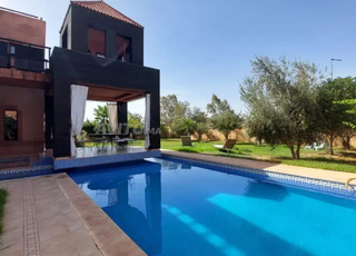 Villa à louer à la journée au centre de Marrakech