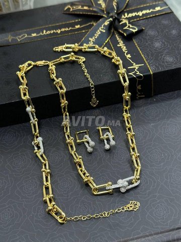 Ensemble Tiffany en Acier Inoxydable 