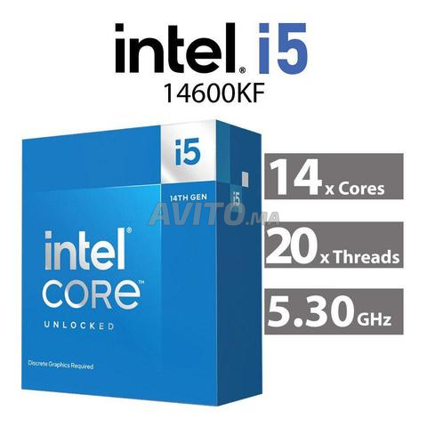 Intel Core i5-14600KF Vitesse CPU Inégalée - 2