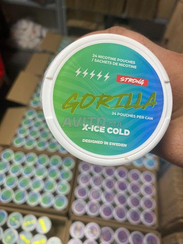 Snus gorilla, 34 mgs