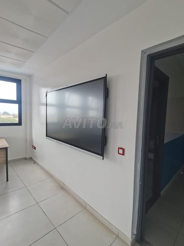 Écran interactif UHD 4K LED 65 75 86 POUCES 